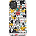 Looney Tunes Daffy Duck Striped Patches iPhone Cases